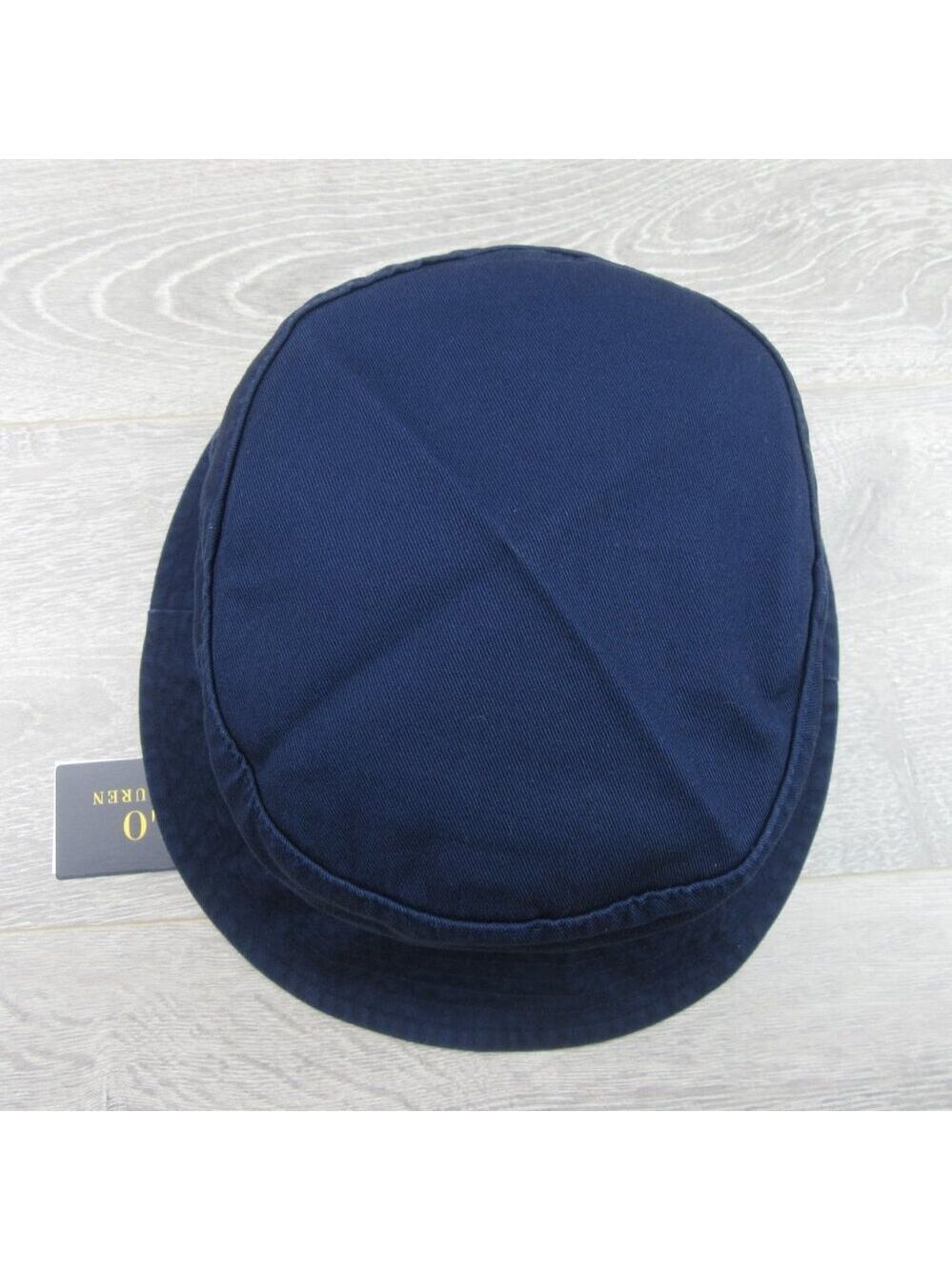 Polo Ralph Lauren Embroidered Bear Bucket Hat Adult Size L/XL Navy Blue NEW - Picture 8 of 13